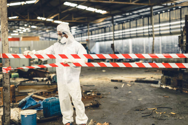 Professional Unattended Death Cleanup technician working in Spring Lake, MI